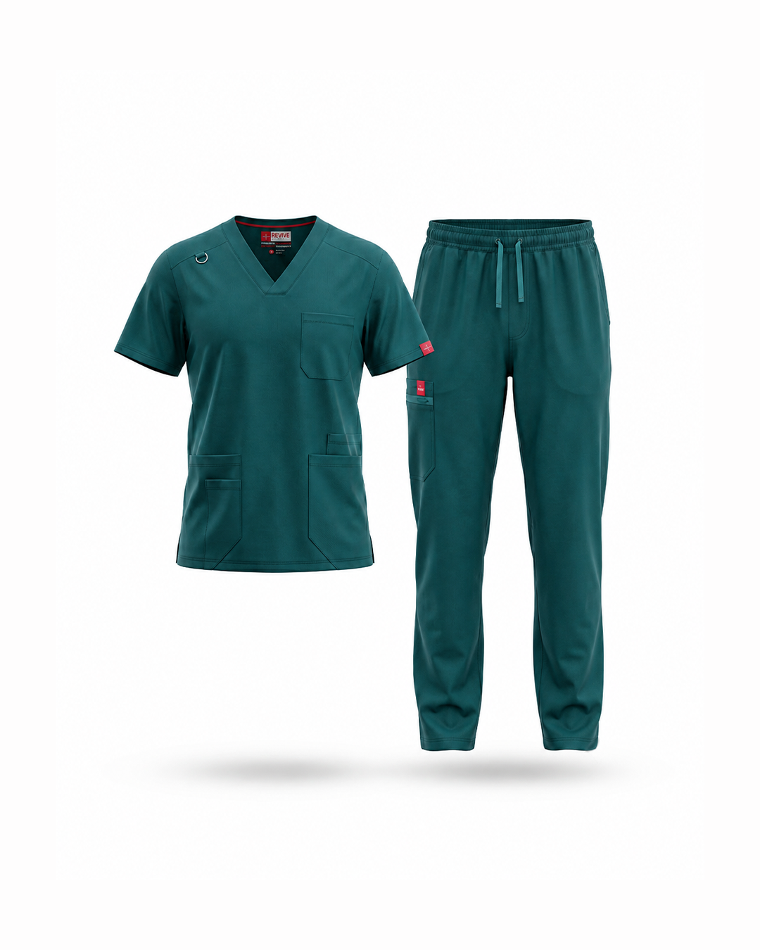 Male scrub v shape - Darkgreen (Standard)