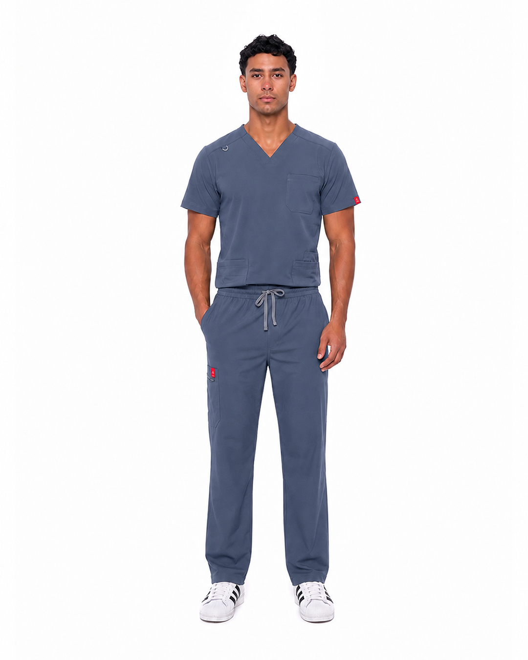Male scrub v shape - Nardo gray (Premium)