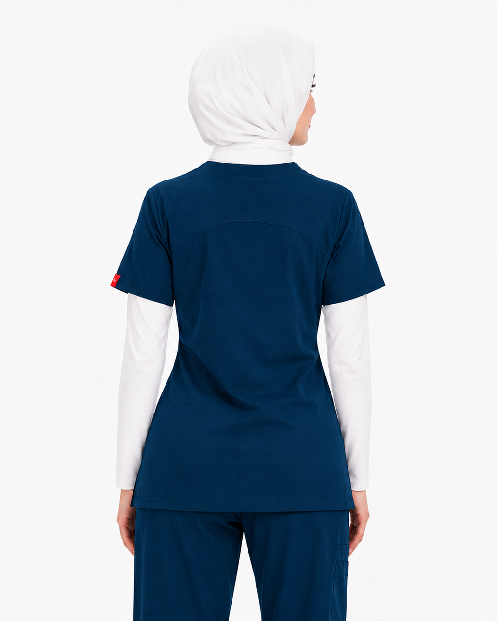 Female scrub - Light navyblue