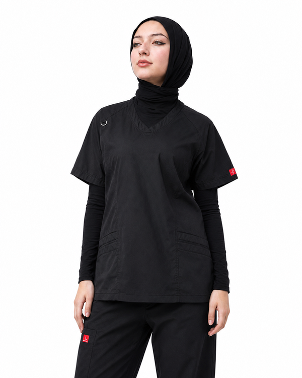 Female Scrub - Black