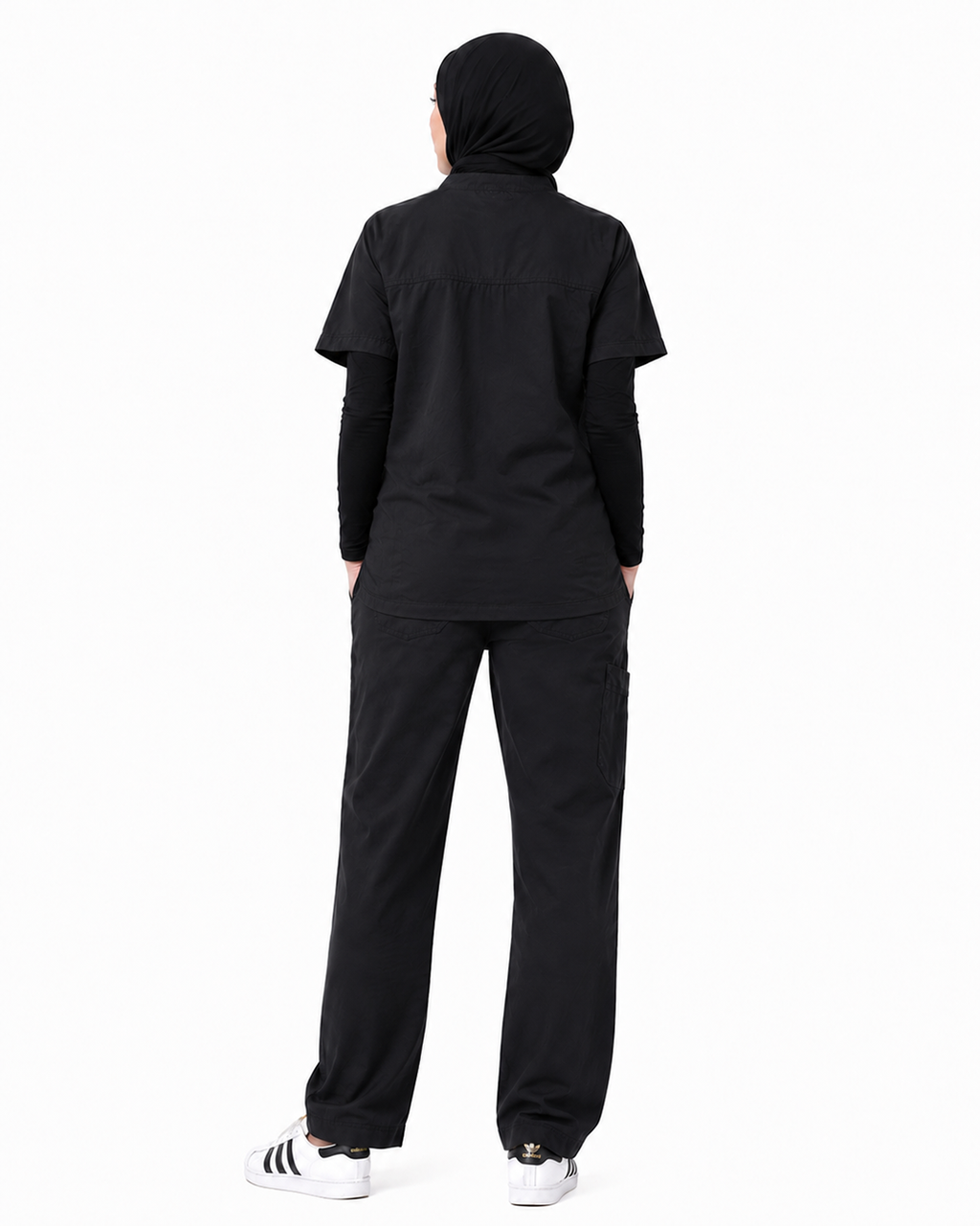 Female Scrub - Black