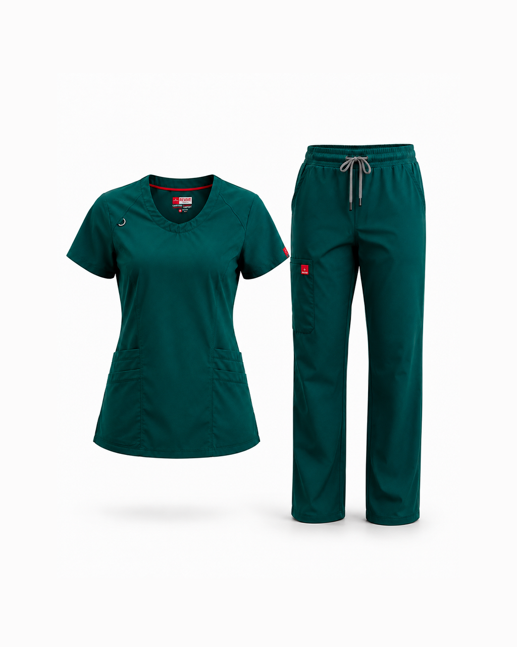 Female Scrub - Dark Green