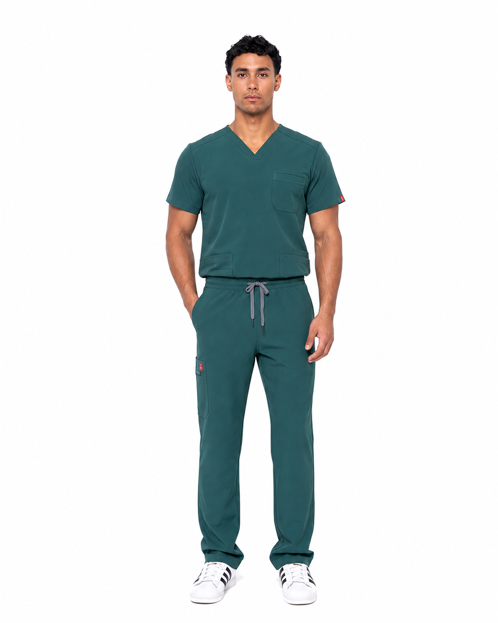 Male scrub v shape - Darkgreen (Standard)
