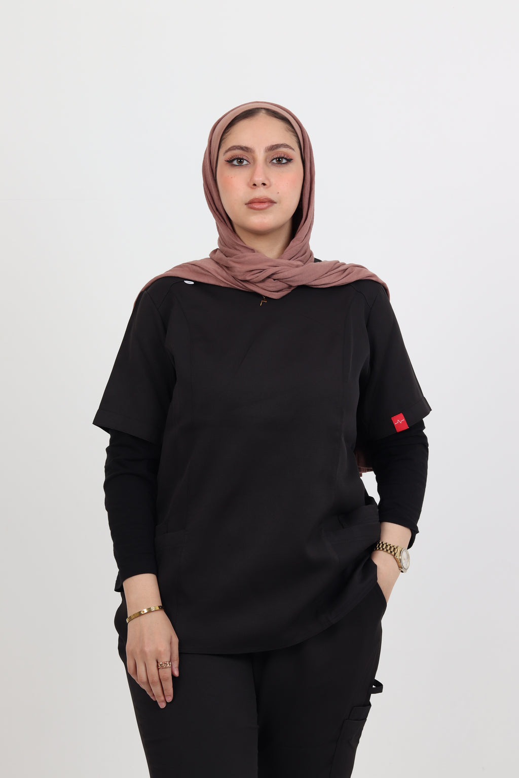 Female Scrub - Black