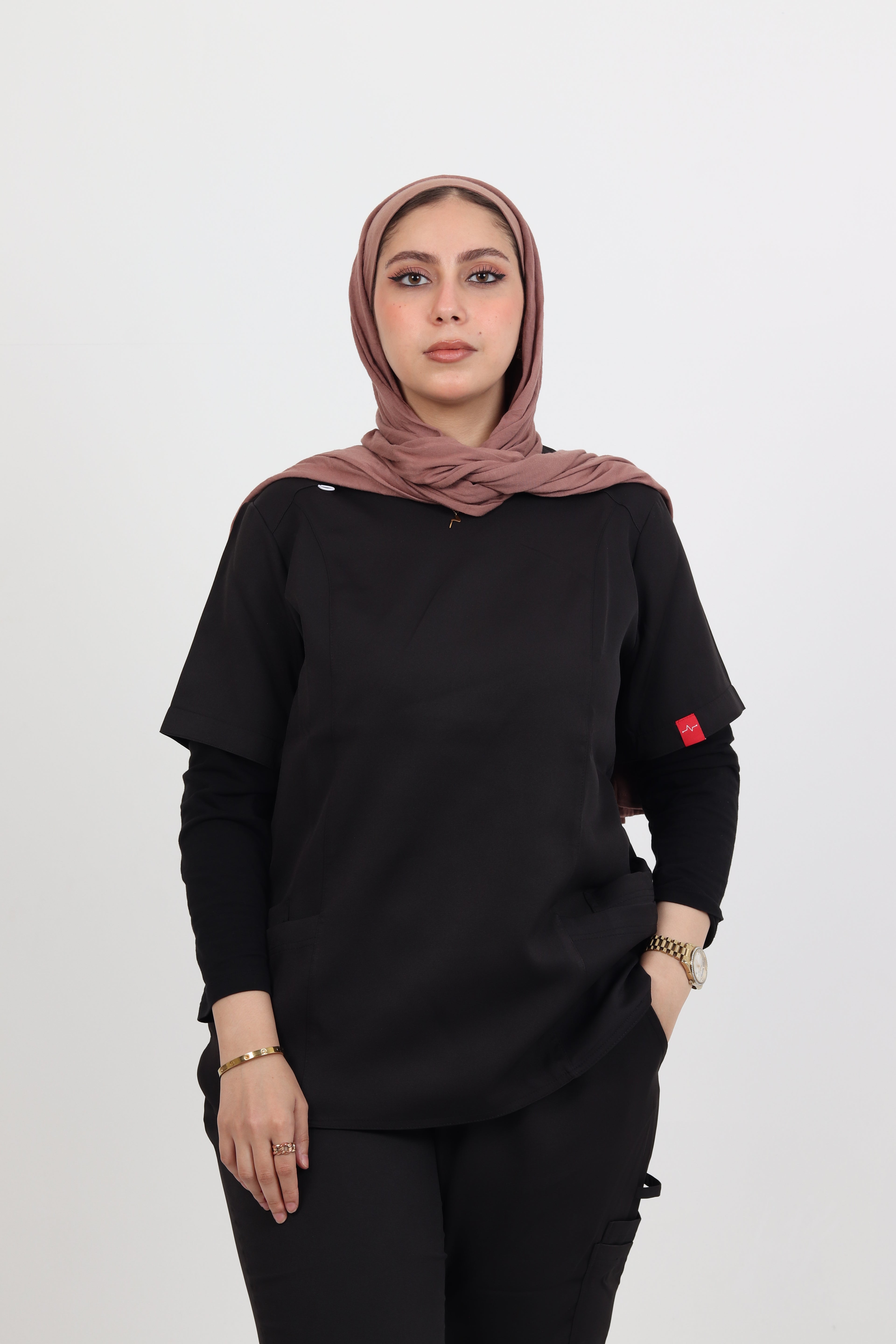 Female Scrub - Black