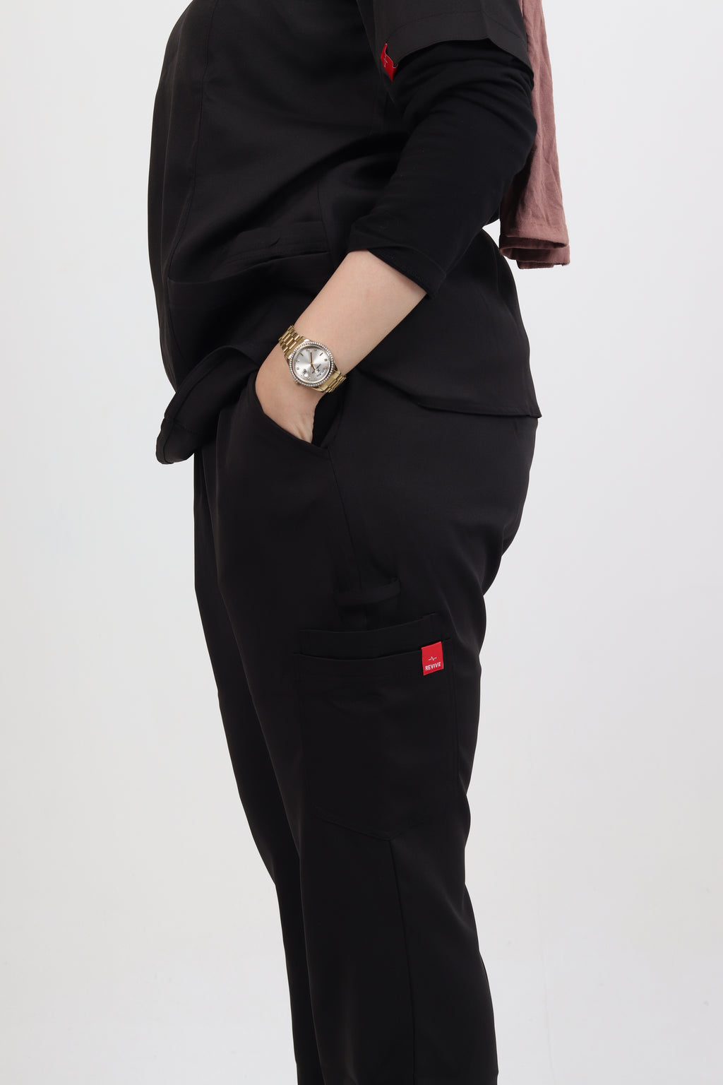 Female Scrub - Black