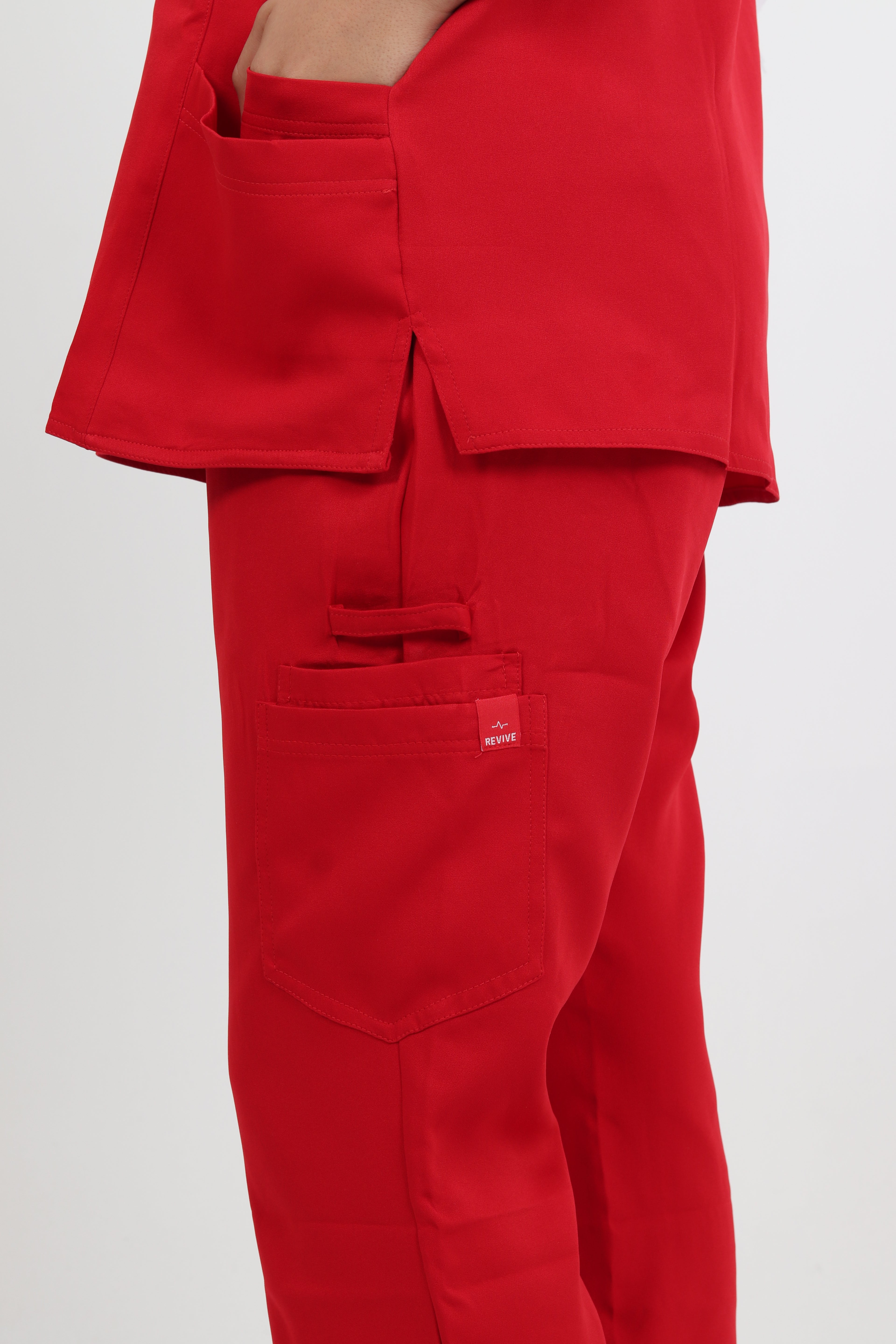 Female Scrub - Bloody Red
