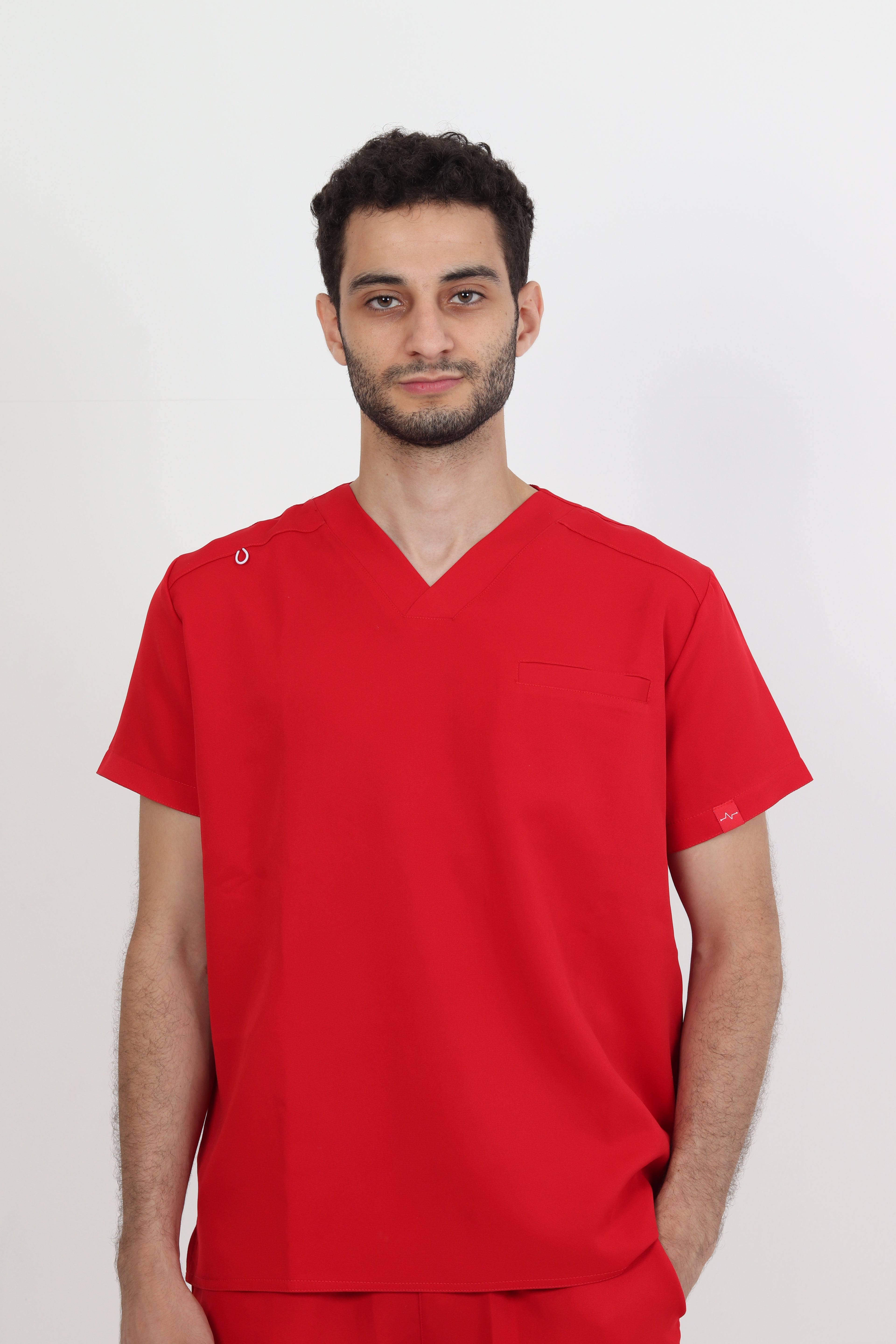 Male Scrub - Bloody Red