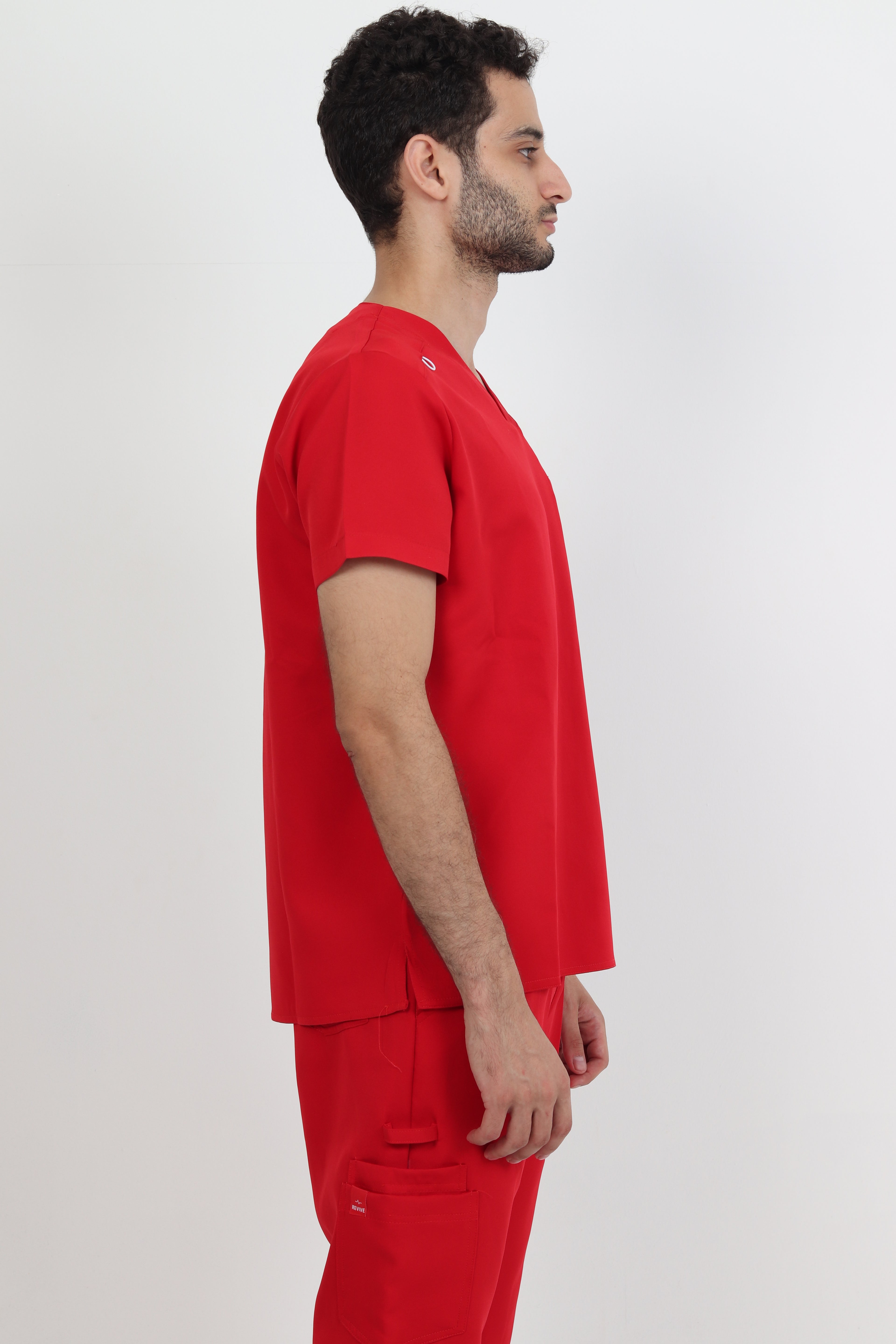 Male Scrub - Bloody Red