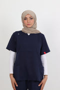 Female Scrub - Navy Blue