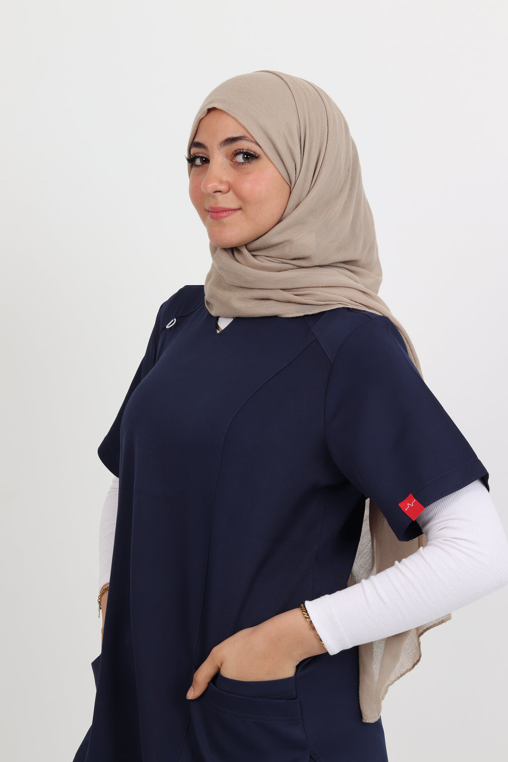 Female Scrub - Navy Blue