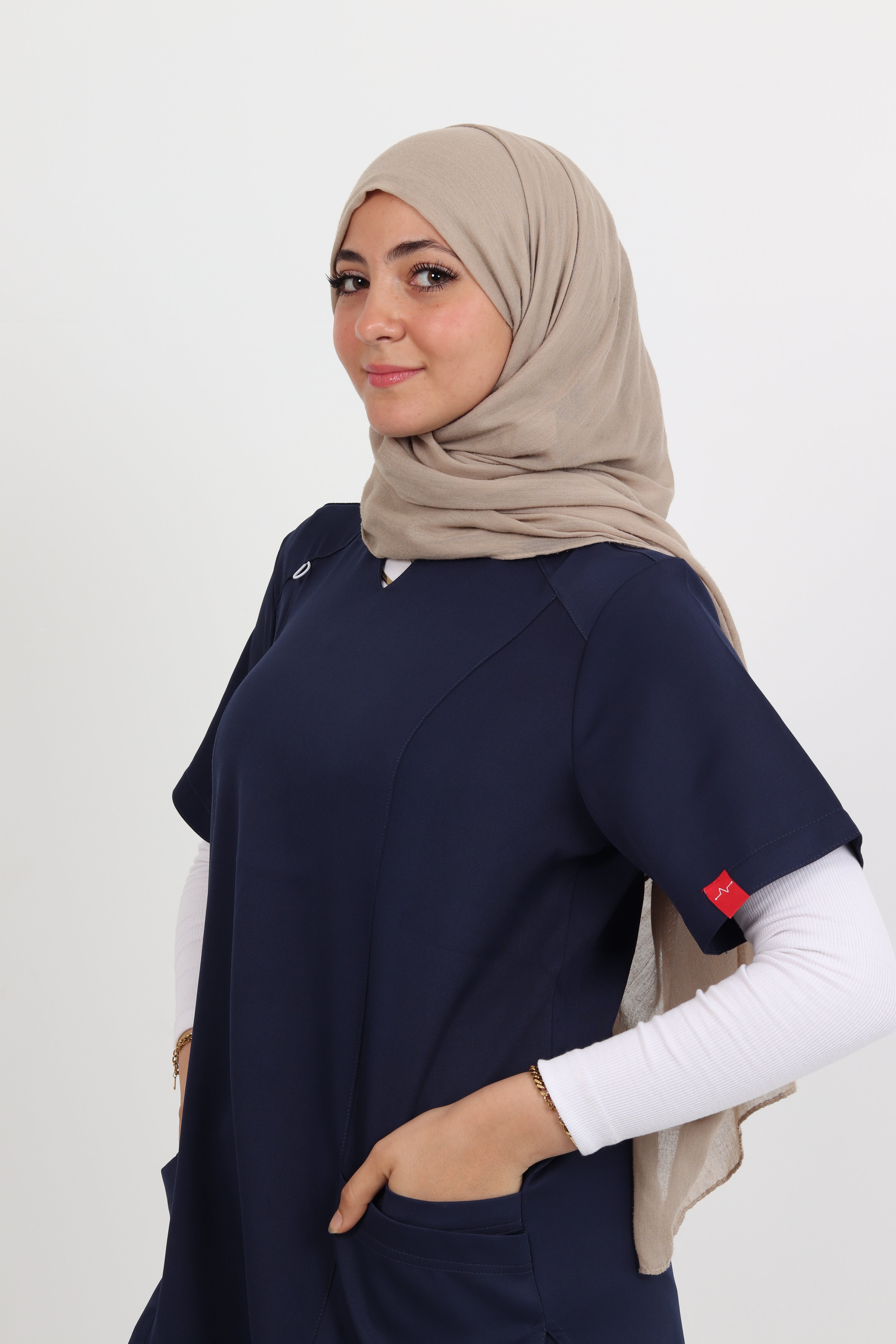 Female Scrub - Navy Blue