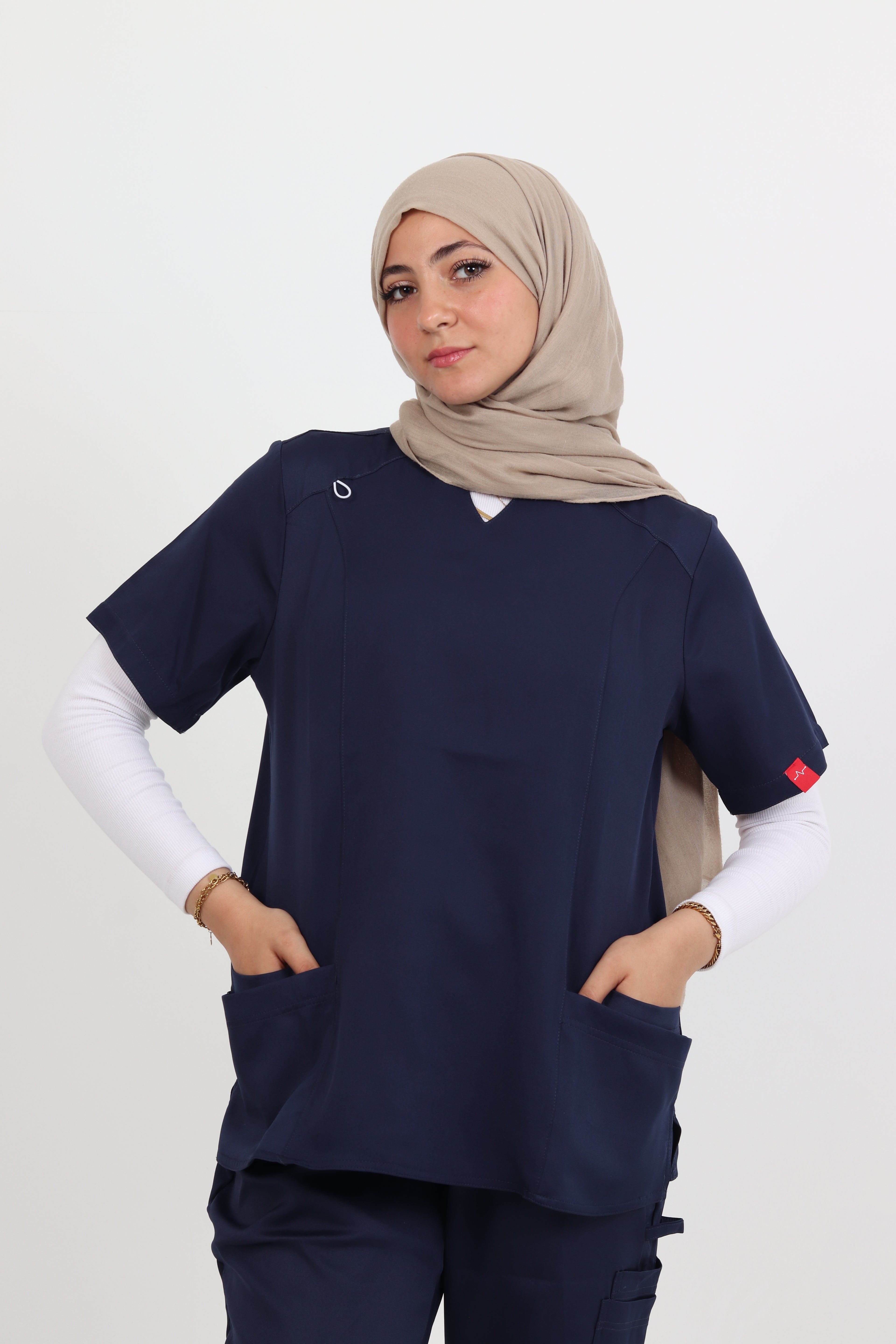 Female Scrub - Navy Blue
